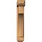 Ekena Millwork Westlake Craftsman Smooth Bracket w/ Offset Brace, Western Red Cedar, 5 1/2"W x 22"D x 30"H BKT0604X22X30WTL04SWR - alternate 2